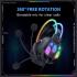 ONIKUMA X89 3.5 mm jack Headphone with Surround Sound/volum contral/Mute switch for PC/MAC/PS4/PS5 - Black